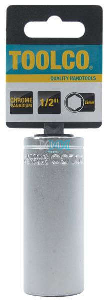 Socket Tube 22mm 1/2 Inch Drive 76mm Long