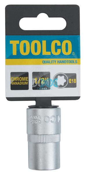Socket E18 Chrome Vanadium 1/2