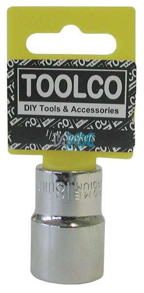 Socket 18mm.1/2 Inch Drive 6 Point