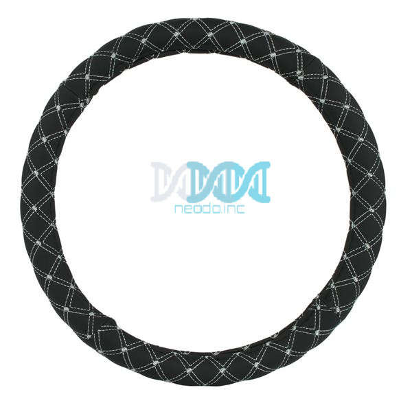 Steering Cover Polyeurathane  Black/Grey