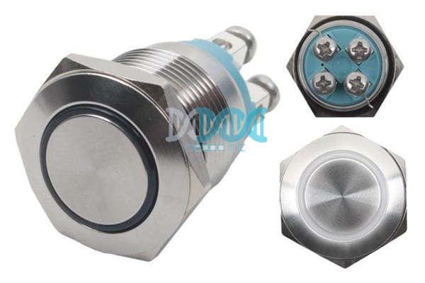 Switch Polyeurathane sh-On White With Proof Metal Ip66