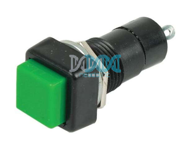 Button Switch Square Red