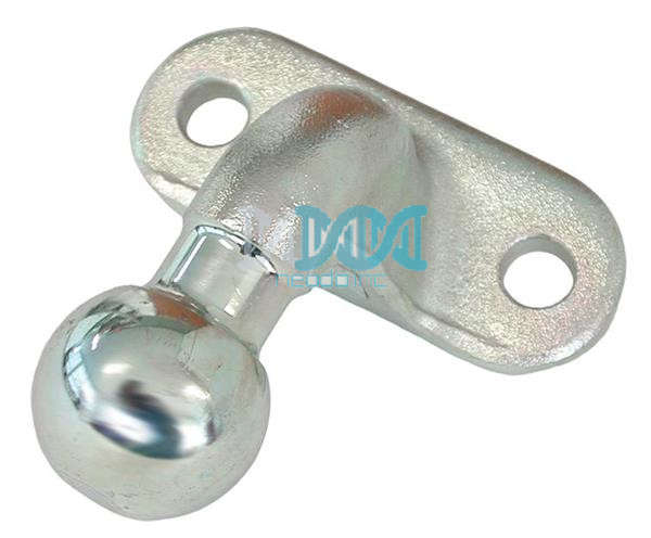 Goose Neck Ball Silver Long