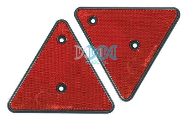 Reflector Red Set 150mm Tri-Angle E4