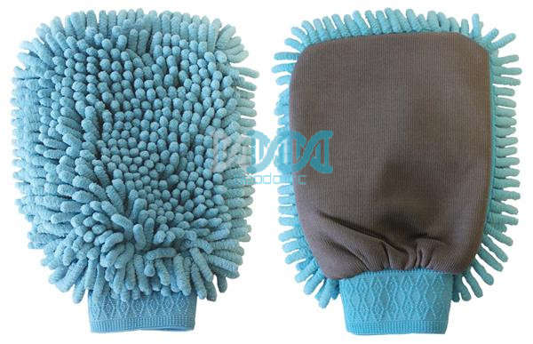 Noodle Wash Mitt Blue