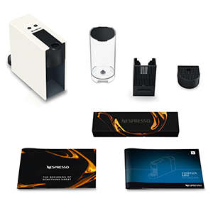 Nespresso Essenza Mini C30 Coffee Machine - Pure White