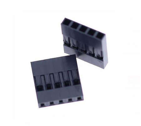 5 Way DuPont Female Connector  2.54mm - (10 pack)
