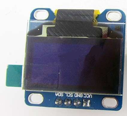 1.3 128x64 OLED Display, Blue (IIC)