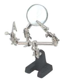 Helping Hands with magnifier