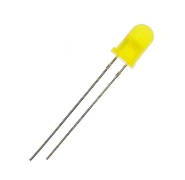 LED 5mm Yellow (10 pack)