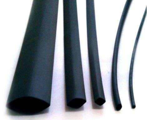 Heat Shrink Sleeving 1.6mm - 1 Meter Black