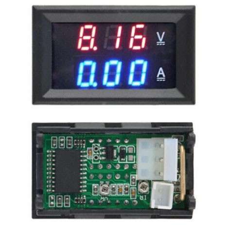 Digital Ammeter Voltmeter DC0-100V/10A