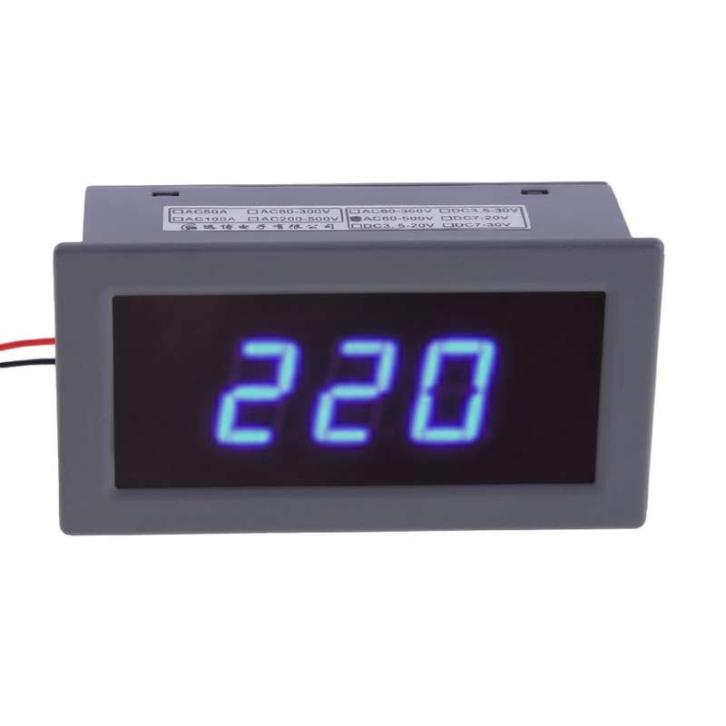 LED Voltage Meter (Blue)