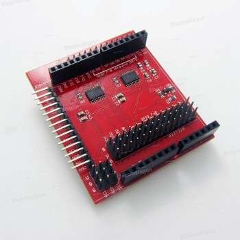 RPI GPIO Shield (Arduino Layout, 5V Logic)