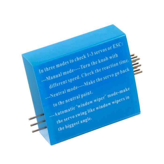 3 Channel ECS Multi Servo Tester