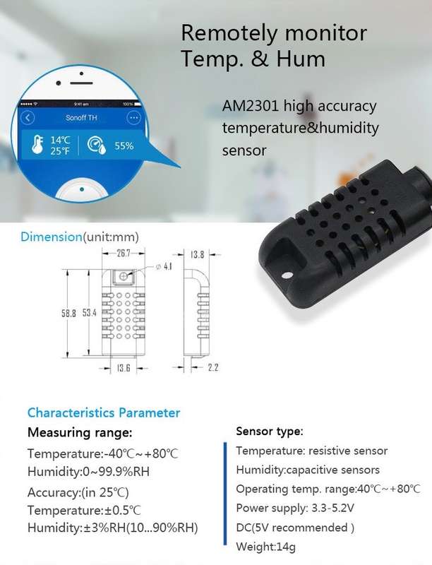 Sonoff Sensor AM2301