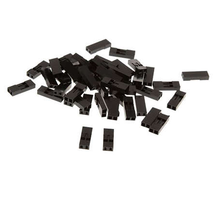 2 Way DuPont Female Connector (pack of 10)