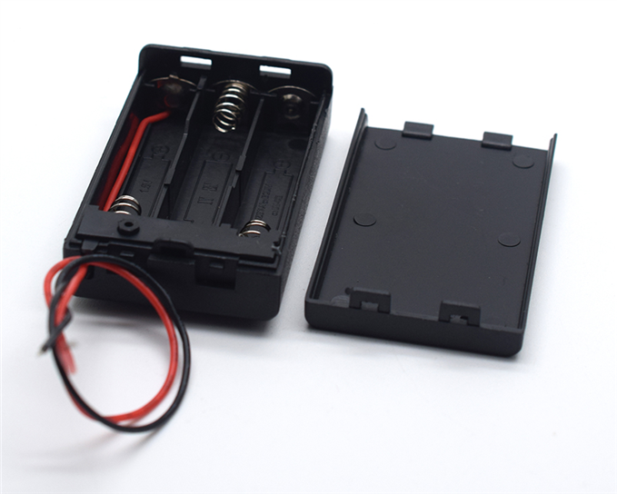 3 x AAA Battery Box with Switch