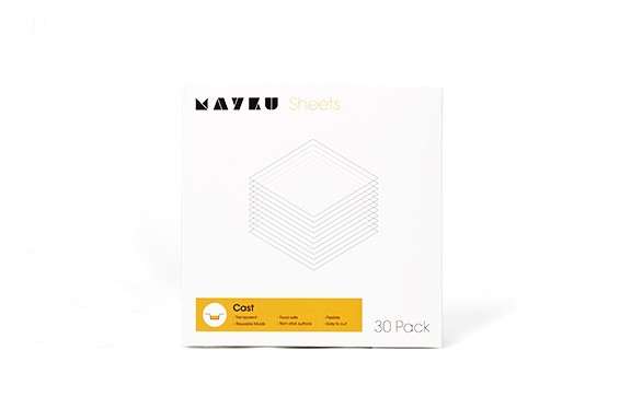 FormBox Cast 0.5mm PETG Food-safe Sheet (30 Pack)