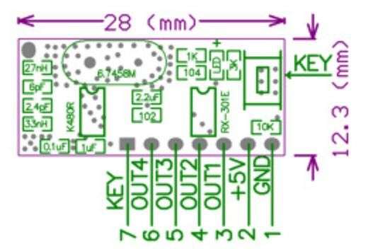 433mhz RF Link Kit - 500M Long Distance