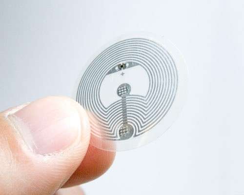 Ntag213 Clear Sticker Diameter 30mm
