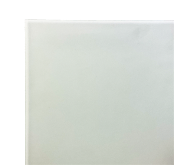 Glass Bed - 4mm Polished Glass with sandblast (370 x 380)
