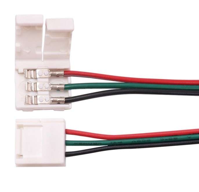 RGB 3P 10CM LED Connector Cable