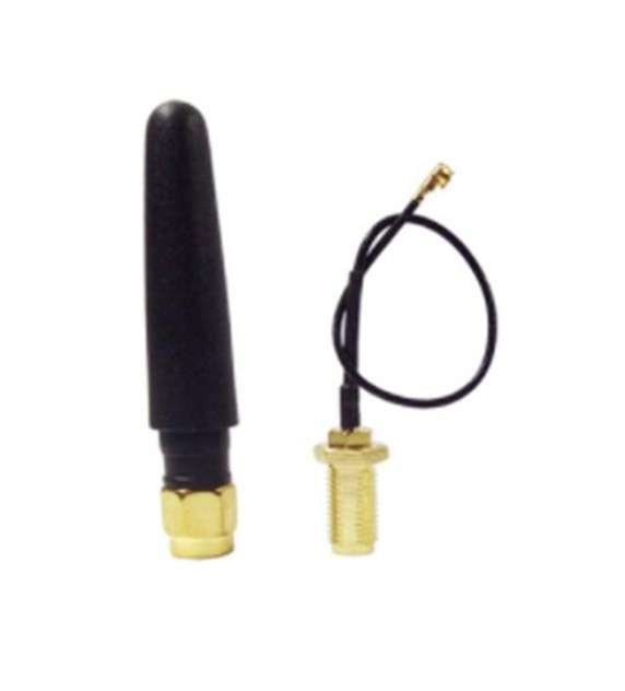 Dipole Antenna 868MHz 3dBi SMA Male Connector + SMA to UFL Pigtail