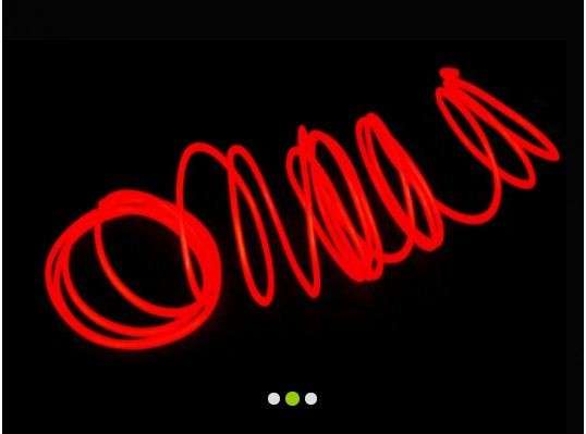 Red EL Wire (3 meters)