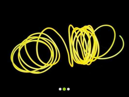 Yellow EL Wire (3 meters)