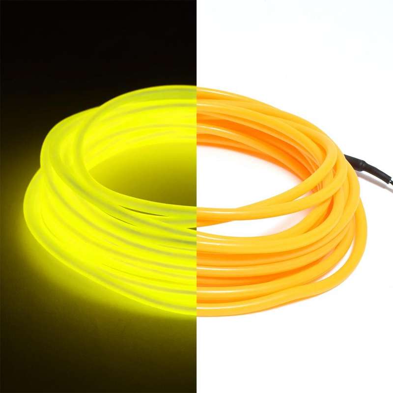 Yellow EL Wire (3 meters)