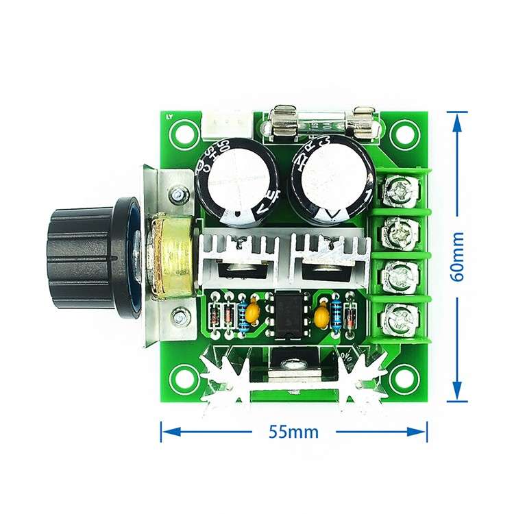 PWM DC Motor Governor / Pump Stepless Variable Speed Switch Module