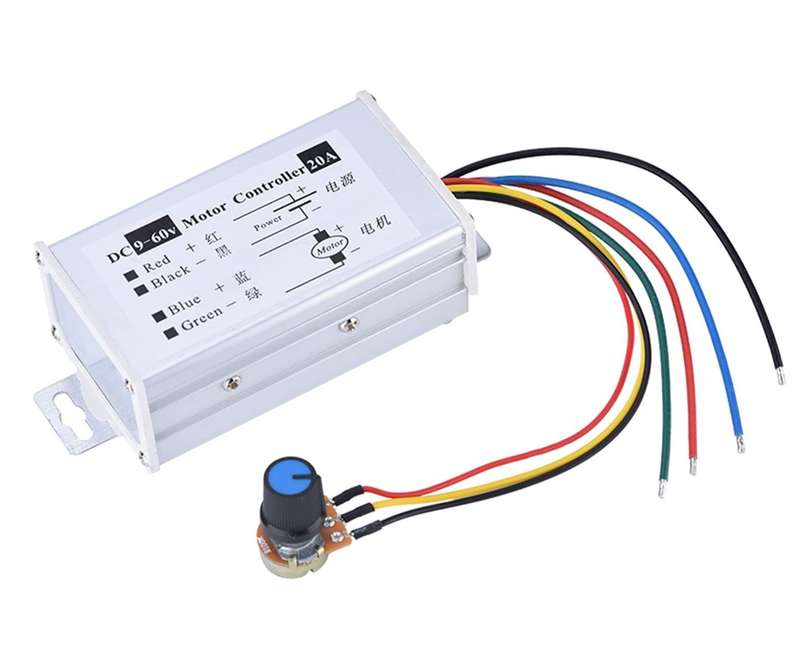 PWM DC Motor Stepless Speed Change