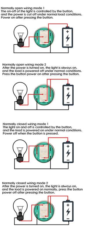 19mm Self-Lock/Latching Switch Button (3V/5V)