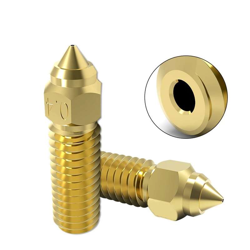 Creality Brass Nozzle M6 0.4mm for K1 / K1 Max / Ender-3 V3 KE