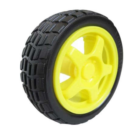 Wheel for motor robot car