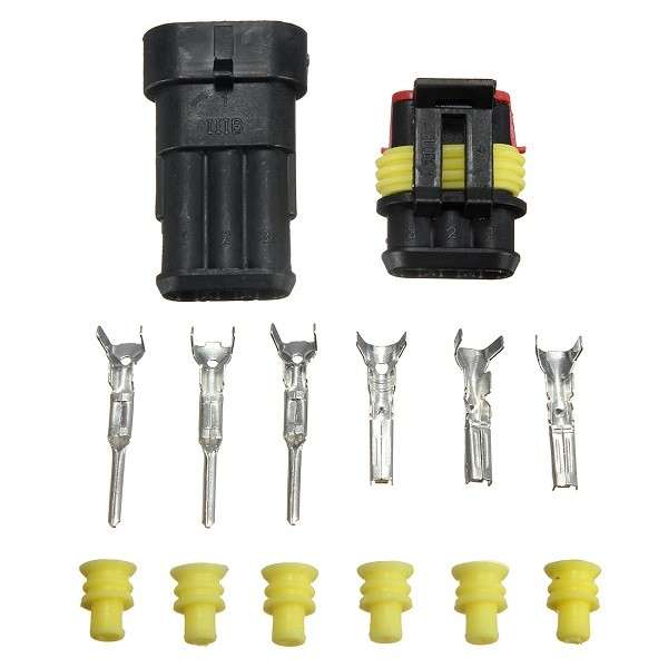 Waterproof Connector 3 Pin