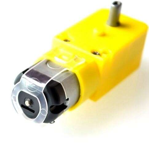 6V Metal Gear DC Motor - 48:1 DualAxis