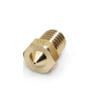 Brass E3D Nozzle 0.5mm