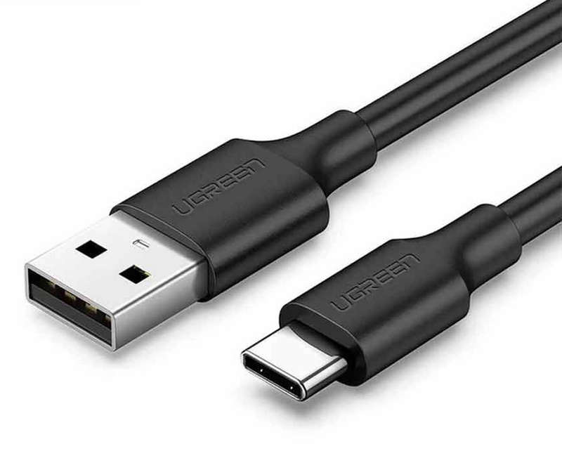 UGREEN USB-A 2.0 to USB-C Cable Nickel Plating - 0.5m