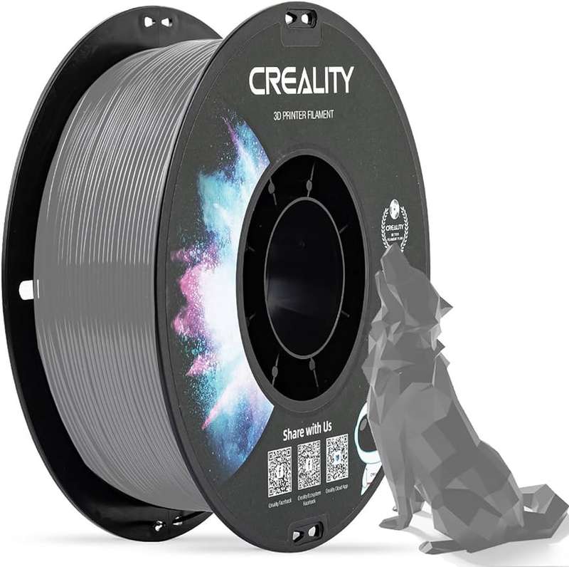 Creality 3D Printing Filament PETG Grey 1.75mm