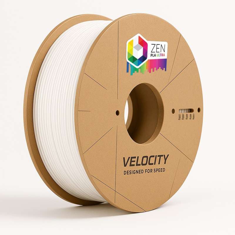 ZEN 3D Printing Filament High-Speed PLA Ultra Arctic White1.75mm