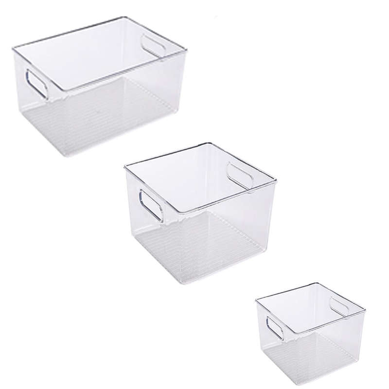 Acrylic Organiser Bins 3 Pack