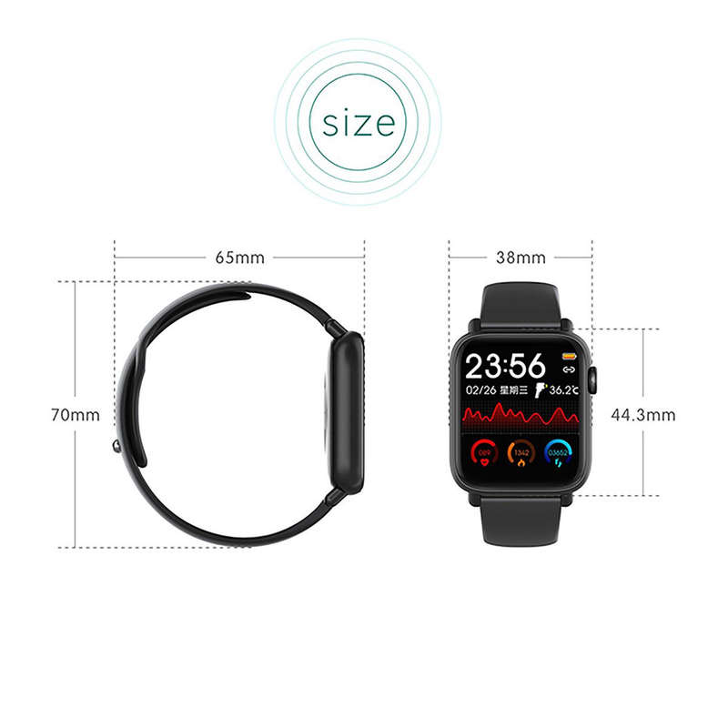 Smart Watch Heart Rate Monitor Tracker Fitness Sports Watch QS19