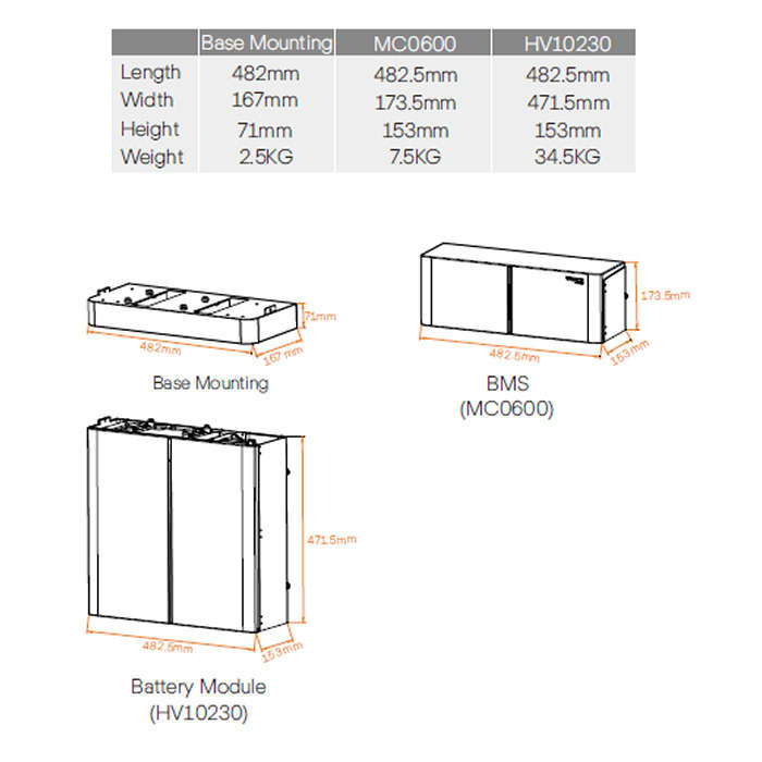 Solax: Battery Lithium Ion Triple Power 3.0 Slave 3.1KWH 102.4V 30AH (SOL-HV10230)
