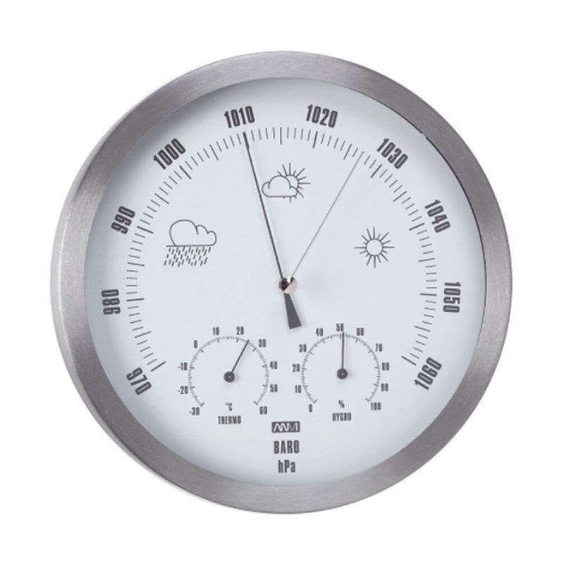 ANVI 29.0367 Barometer- Stainless Steel