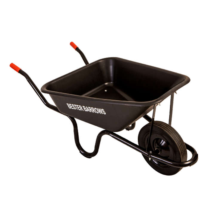 Bester Barrows Krieba Plastic Wheelbarrow 65L