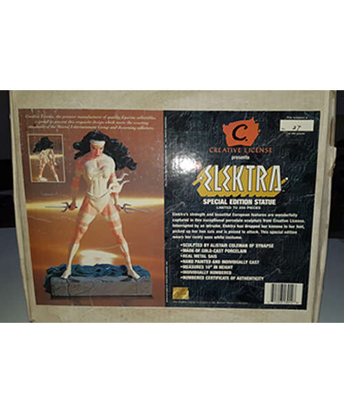 Elektra (White) Special Edition Statue
