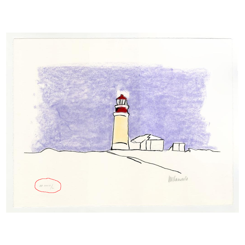 Mandela Lithograph - Robben Island Series I AP (Artist Proof Set)