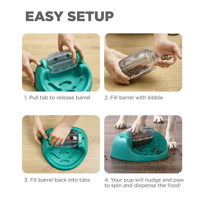 Dog Spin n' Eat Puzzle